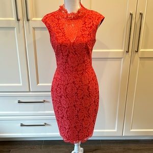 Host👗 Pick👗 June 12th 🥰Vince Camuto😍Coral Lace Dress